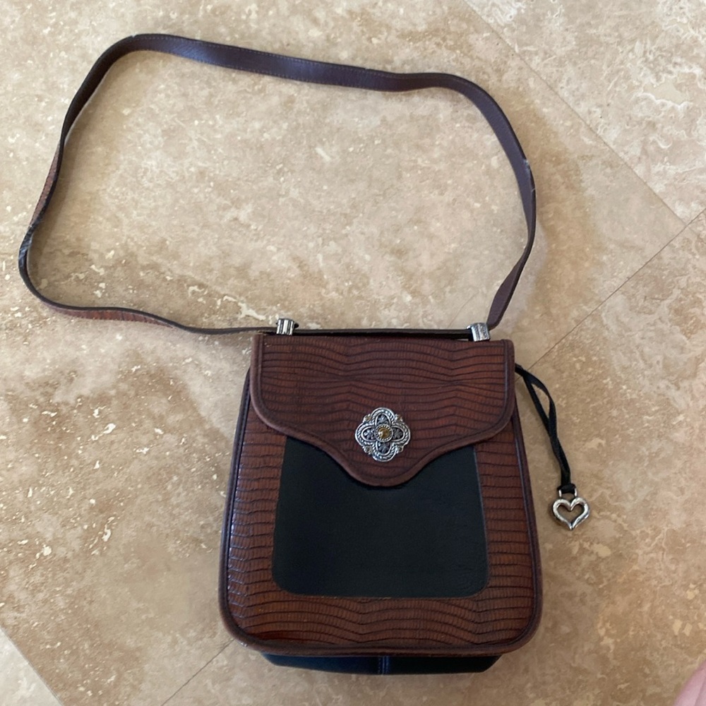 Brighton leather shoulder bag